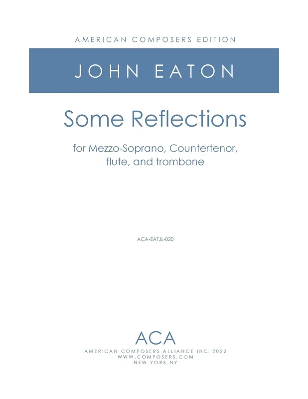 Eaton: Some Reflections