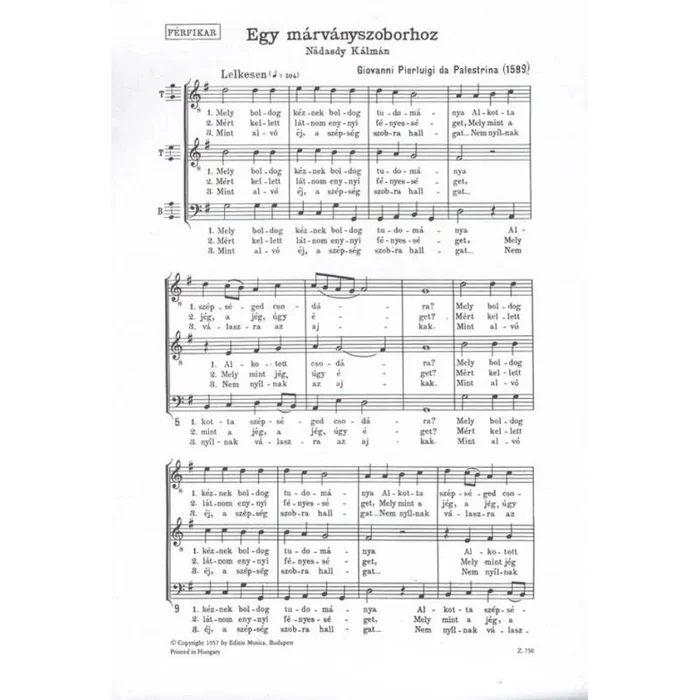 Egy marvanyszoborhoz