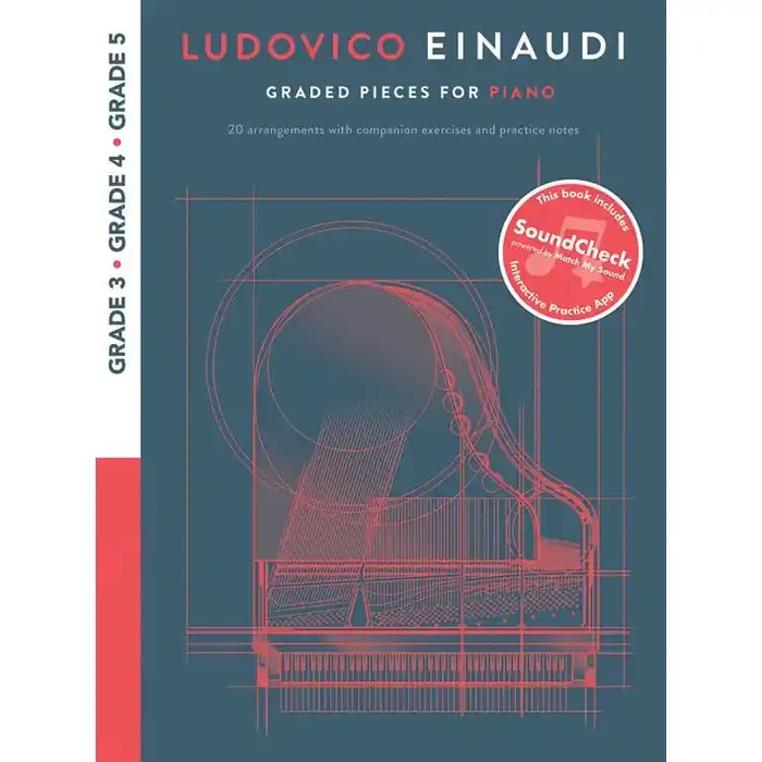 Einaudi, Ludivico Graded Pieces For Piano – Grades 3-5