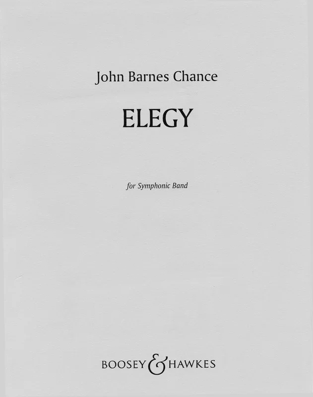 Elegy Score/Parts