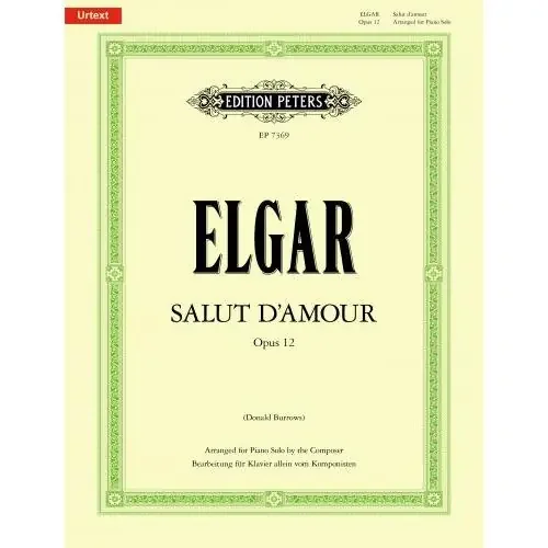 Elgar, Edward Salut d’amour Op. 12