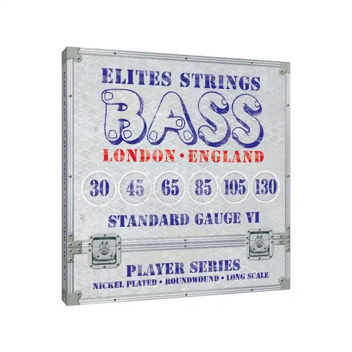 Elites Player Series Nickel Wound 30-130 6-String Bass Guitar Strings