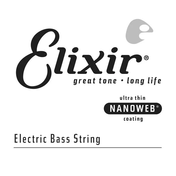 Elixir 15405 Nanoweb Single Bass String .105 Gauge