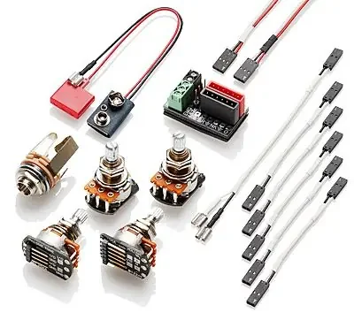 EMG Wiring Kit for 1 or 2 Passive Pickups