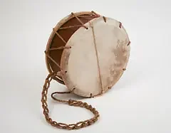 EMS 9″ x 4.5″ Tabor Drum with Stick and Fitted Case