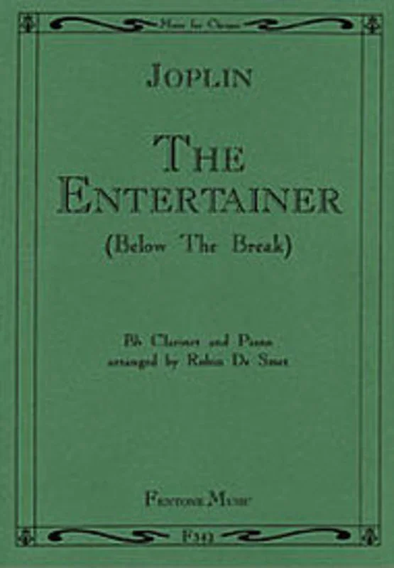 Entertainer clarinet/Piano (Softcover Book)