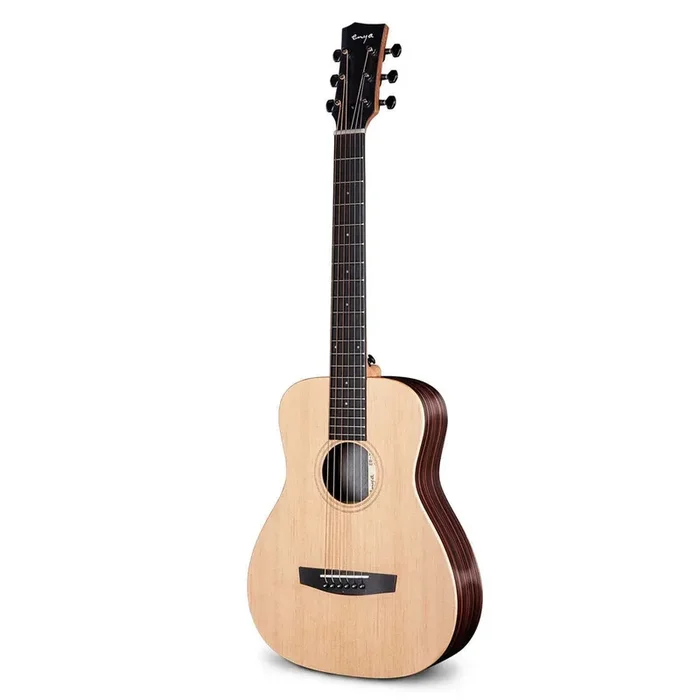 Enya EB-X1 PRO EQ Travel / 34″ Scale Solid Top Electro Acoustic Guitar