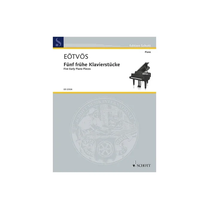 Eötvös, Peter – Five Early Piano Pieces