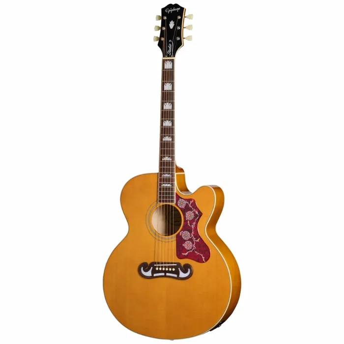 Epiphone J-200 Studio EC Acoustic Guitar Natural