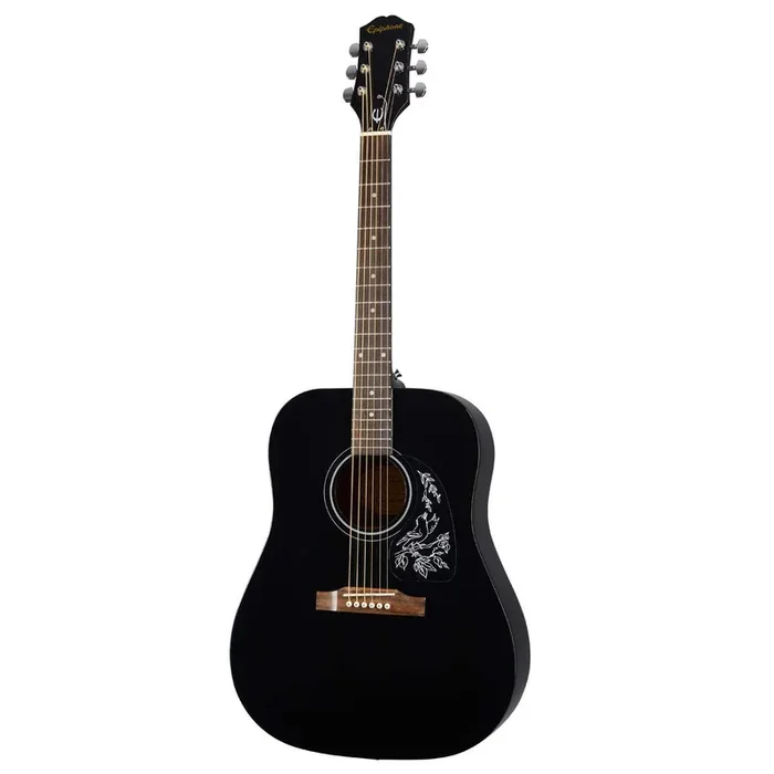 Epiphone Starling Square Shoulder Acoustic Guitar Ebony – EASTAREBCH1
