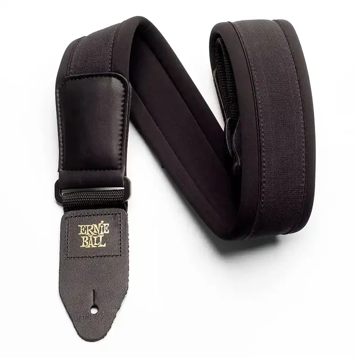 Ernie Ball 4144 Comfort Collection Neoprene Black Guitar Strap