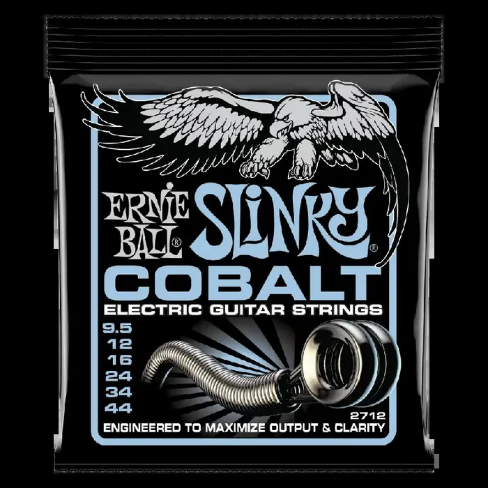 Ernie Ball Cobalt Primo Slinky 9.5-44 Electric Guitar Strings