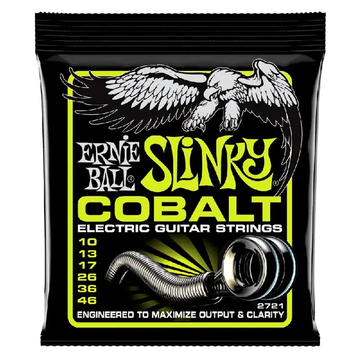Ernie Ball Cobalt Regular Slinky 10-46 Electric Guitar Strings