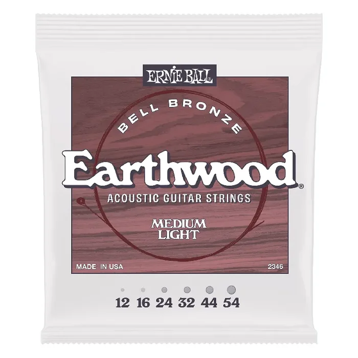 Ernie Ball Earthwood Bell Bronze 12-54 Acoustic Guitar Strings