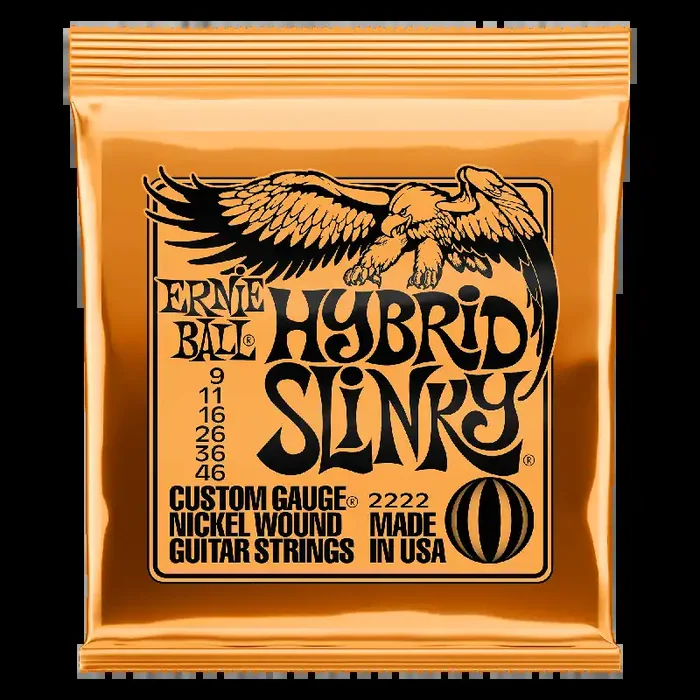 Ernie Ball Hybrid Slinky 9 – 46 Electric Guitar Strings