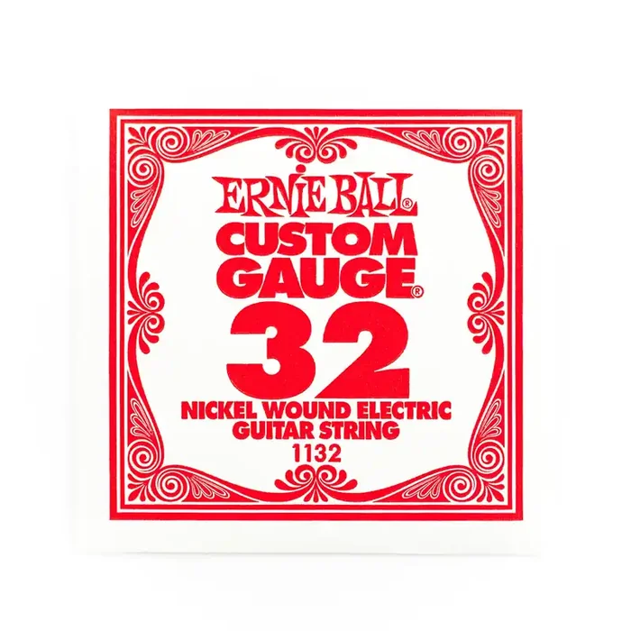 Ernie Ball Nickel Wound .032w Electric Guitar Single String