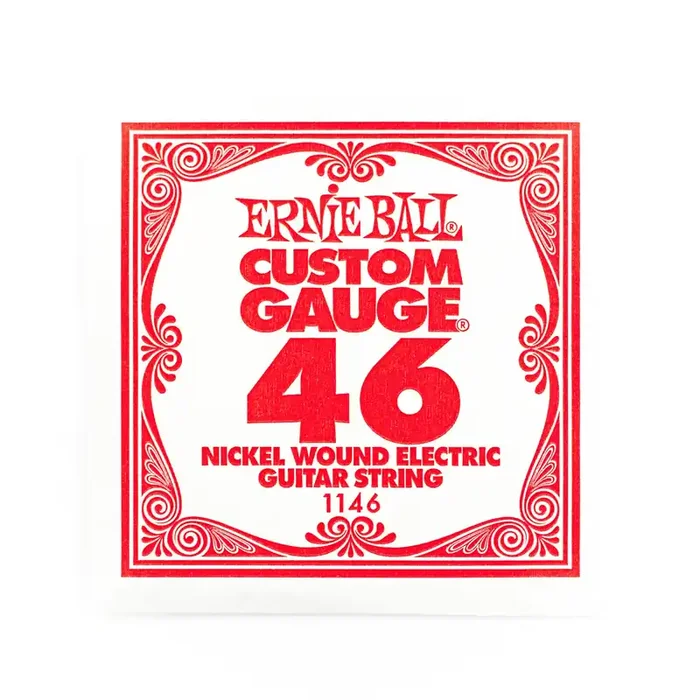 Ernie Ball Nickel Wound .046w Electric Guitar Single String