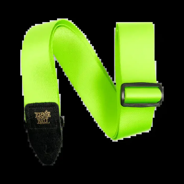 Ernie Ball Regular Neon Green Premium Guitar Strap