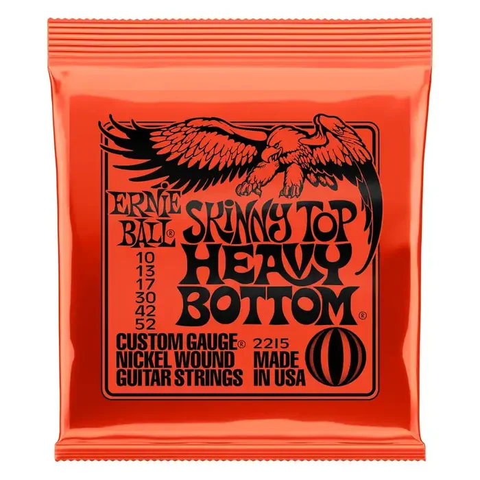 Ernie Ball Skinny Top Heavy Bottom Electric Guitar Strings – 10-52