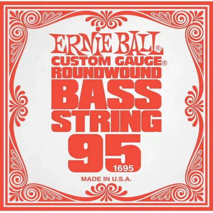 Ernie Ball Slinky Bass Nickel Wound .095 Bass Guitar Single String