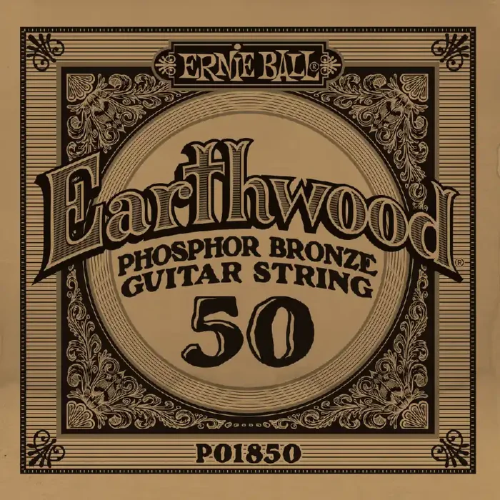 Ernie Ball Slinky Phosphor Bronze .050w Acoustic Guitar Single String