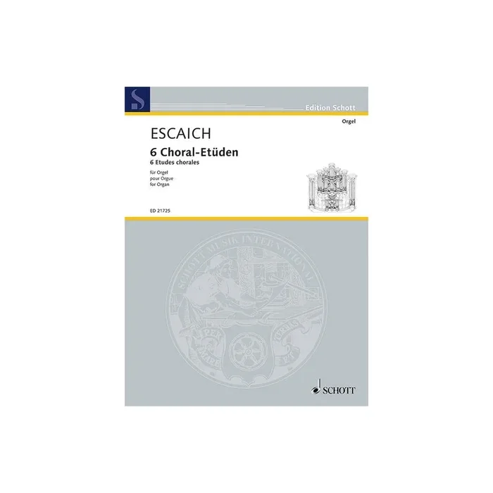 Escaich, Thierry – 6 Etudes chorales