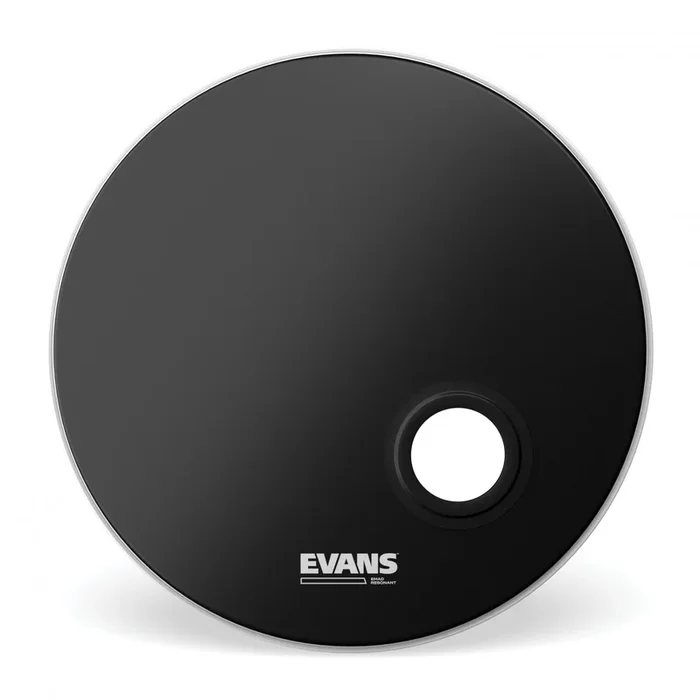 Evans 18″ EMAD Resonant Black Drumhead