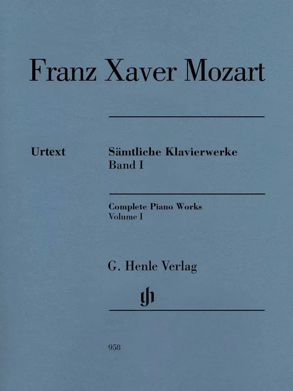 F. X. Mozart: Complete Piano Works – Volume 1