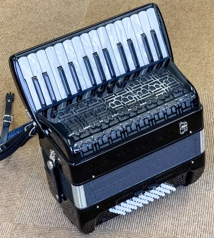 Fabio Ballone Burini 27 key 60 bass piano accordion with hand made reeds