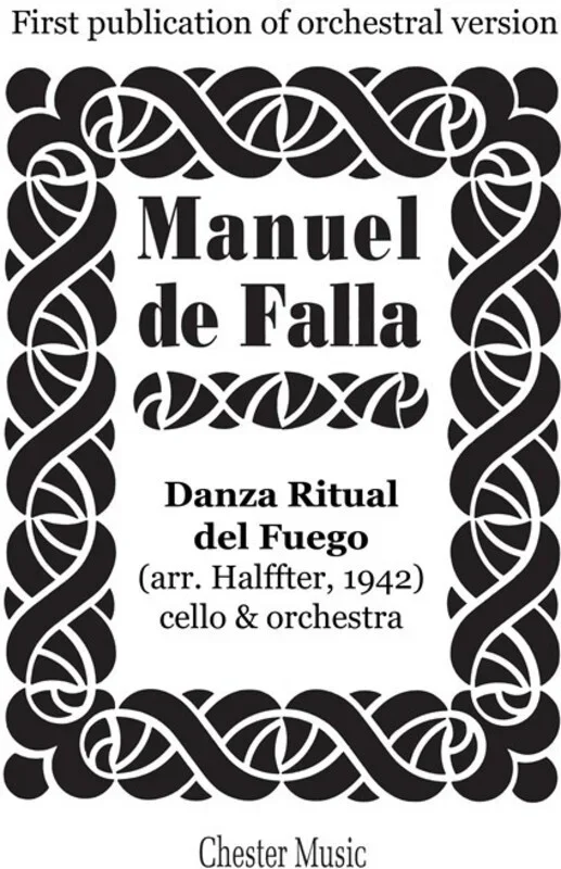 Falla Danza Ritual Del Fuego Cel/Orch