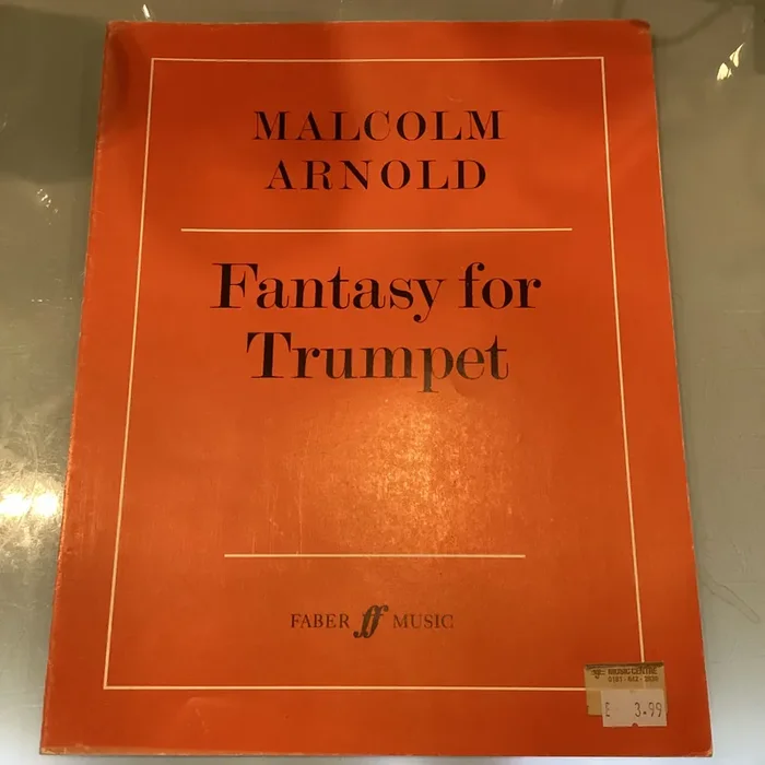 Fantasy for Trumpet – Malcolm Arnold