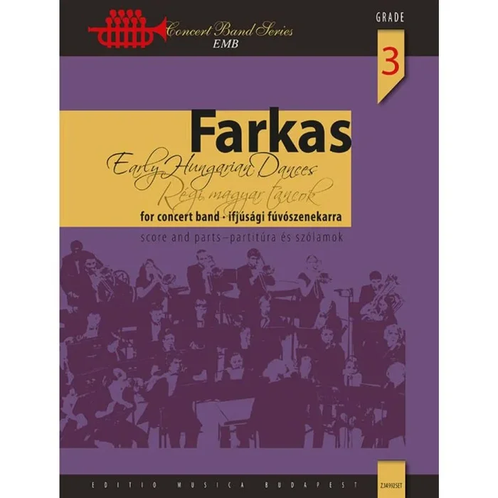 Farkas, Ferenc – Early Hungarian Dances (wind band)