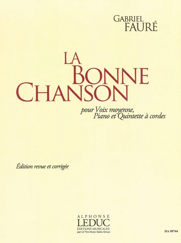 Fauré: La Bonne Chanson, Op. 61