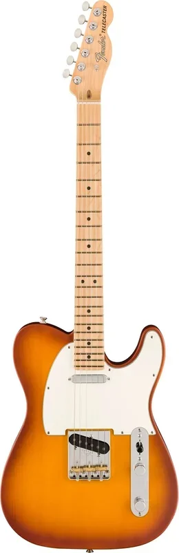 FENDER 0171042742 Limited Edition American Performer Timber Telecaster Electric Guitar (Honey Burst)
