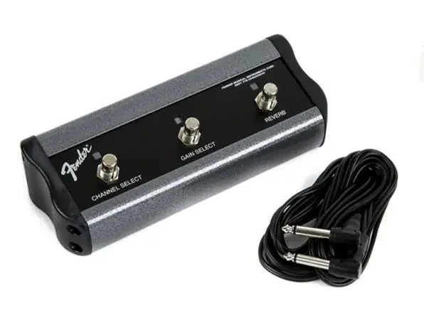Fender 3 Button Footswitch – Channel, Gain, Reverb