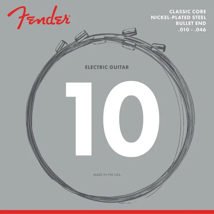 Fender 3255R Classic Round Core Bullets 10-46 Nickel Electric Guitar Strings