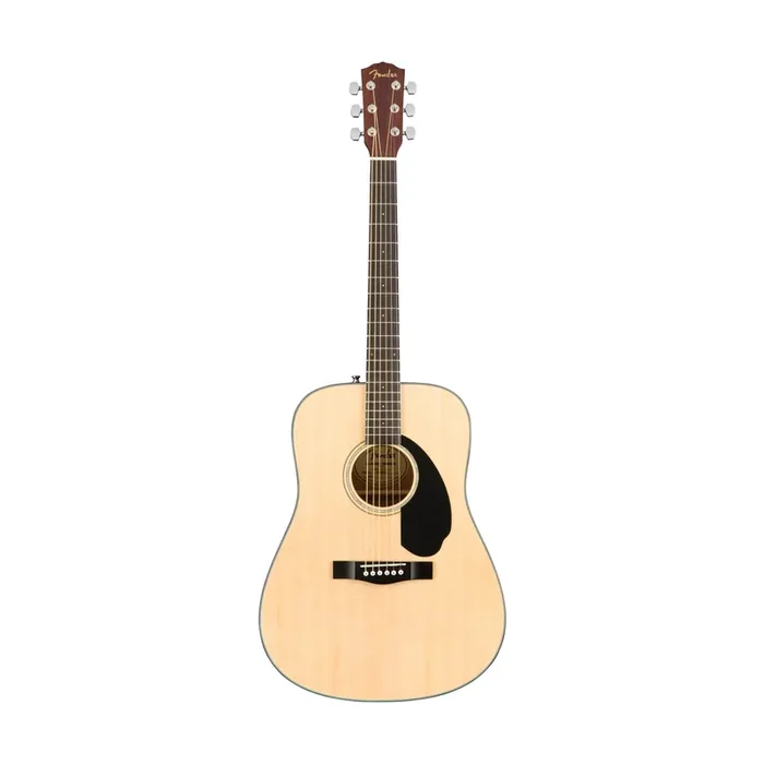Fender CD-60S Dreadnought Acoustic Guitar, Walnut FB, Natural