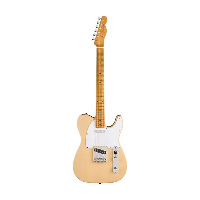 Fender Limited Edition Vintera II Roadworn 60s Telecaster Electric Guitar, Maple FB, Blonde
