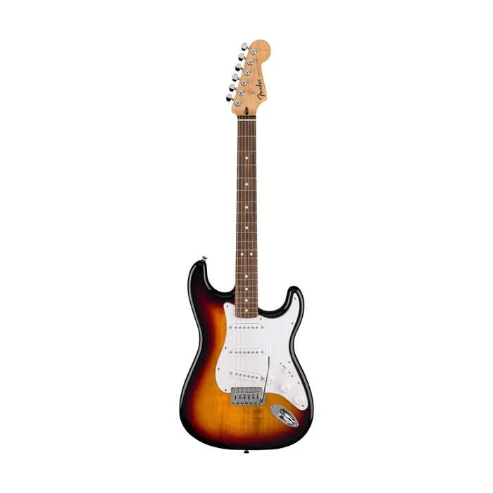 Fender Standard Stratocaster Electric Guitar, Laurel FB, 3-Tone Sunburst