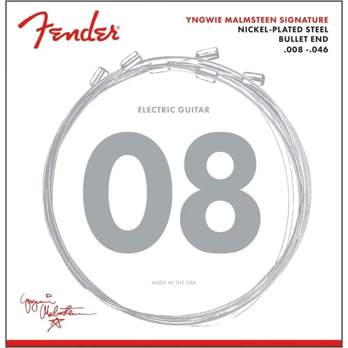 Fender Super Bullets Yngwie Malmsteen 8-46 Electric Guitar Strings