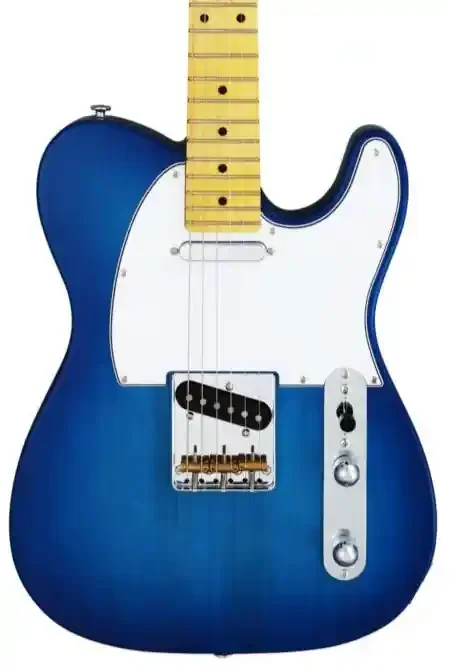 FGN Boundary TL Illiad Maple – Transparent Blue Sunburst