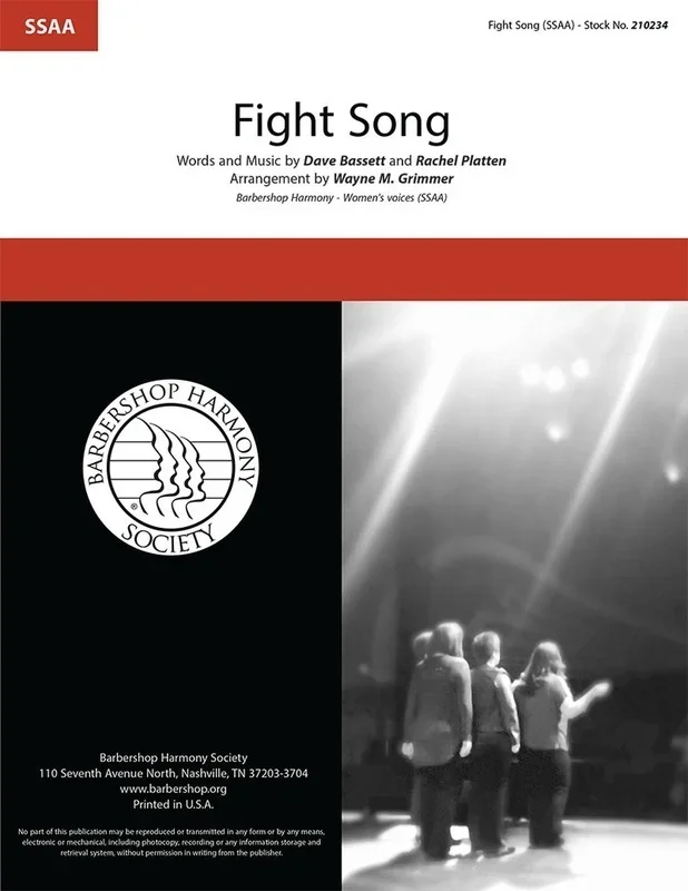 Fight Song SSAA A Cappella (Octavo)