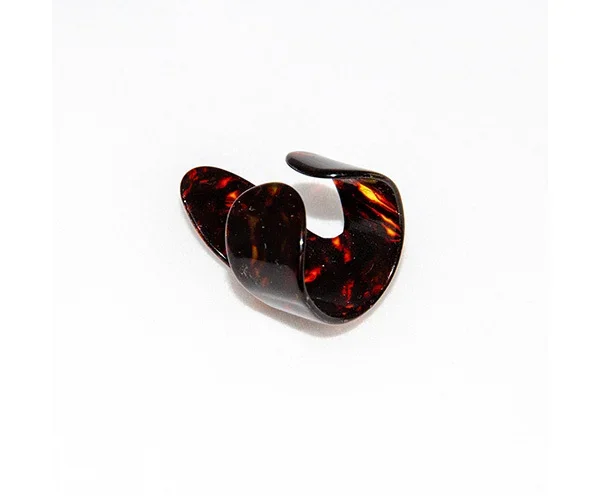 Fingerpick-Tortoiseshell/Wine (Med)