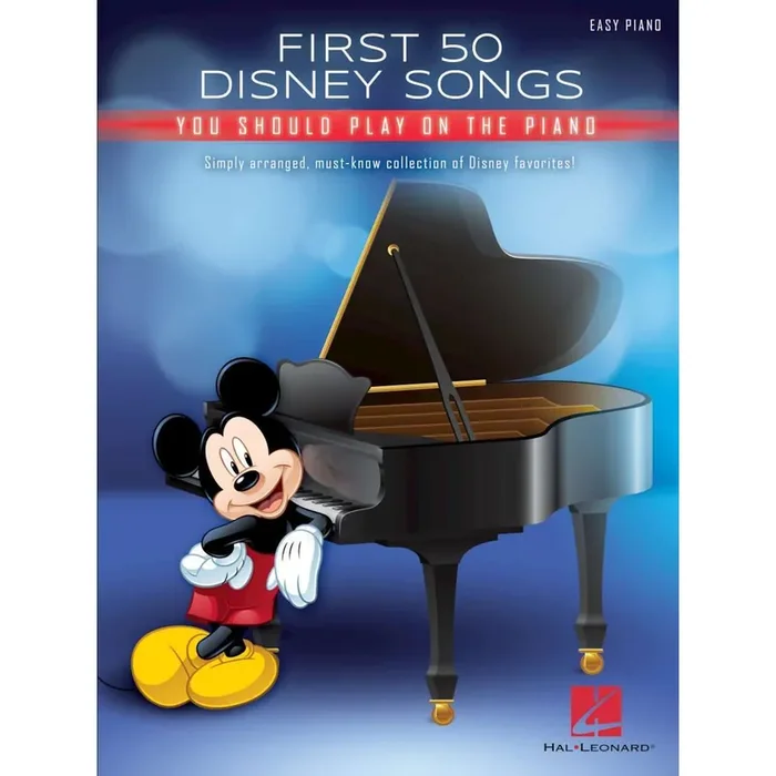 First 50 Disney Songs – You Should Play on Piano (Easy Piano)