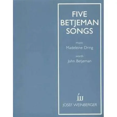 Five Betjeman Songs – Djing (Voice and Piano)