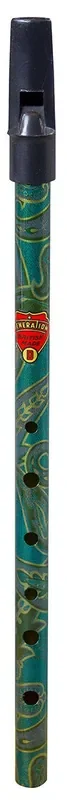 Flageolet Boho D Whistle – Paisley Green