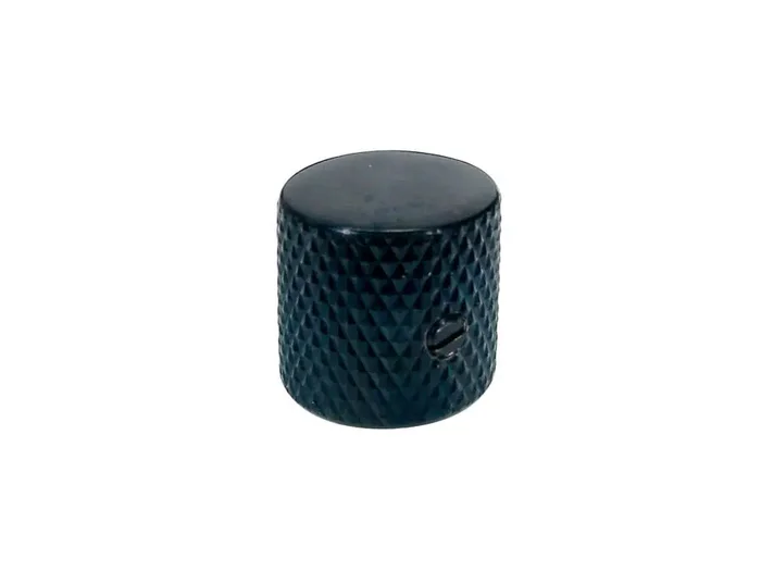 Flat Top Metal Guitar Control Knob – Black