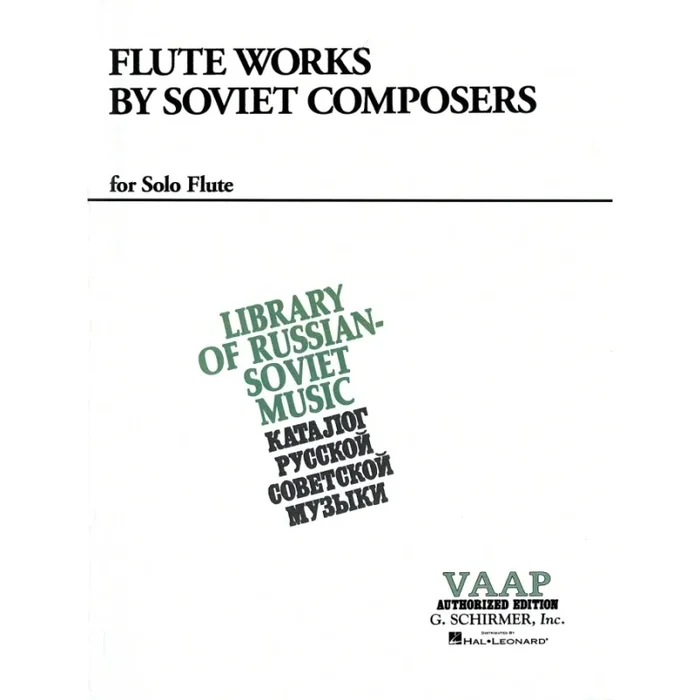 Flute Works by Soviet Composers