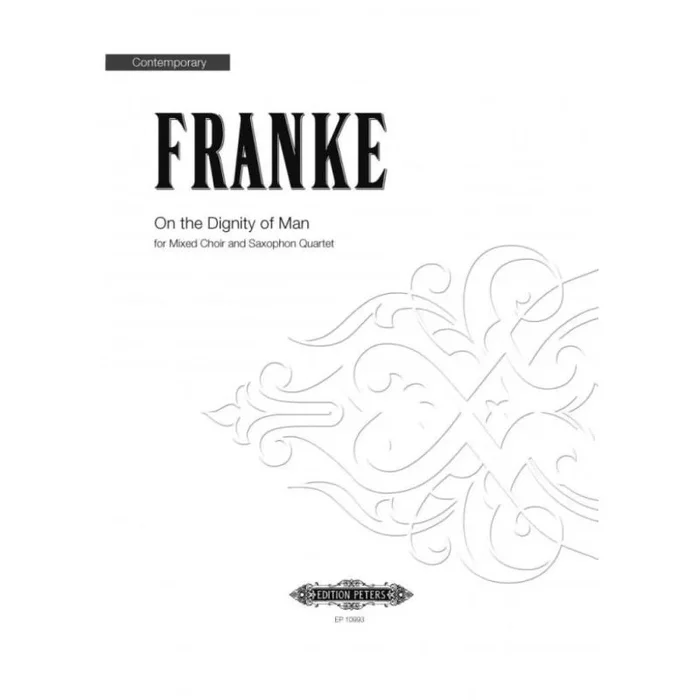 Franke, Bernd – On The Dignity Of Man