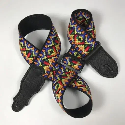 Franklin 2‘‘ Retro Folk Weave Guitar Strap